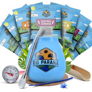 Yerba Mate Rio Parana starter set accessories