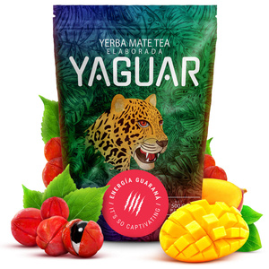 Yerba Mate Tea Christmas Gift Set – Yaguar Energia Guarana 500g + Accessories + Gift Box
