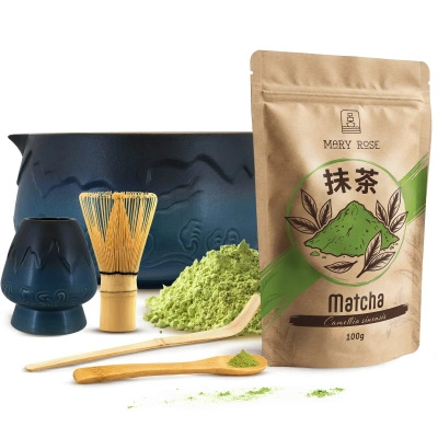 Matcha tea brewing set