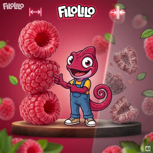 FiloLilo – Freeze-dried raspberries 20g
