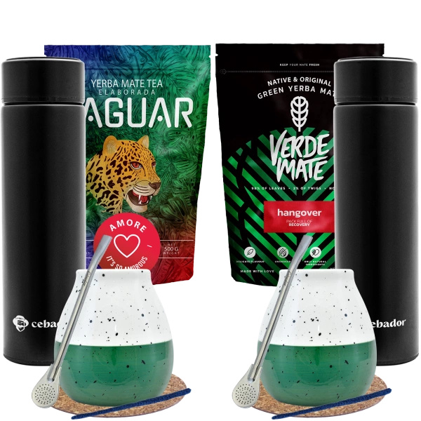 Yerba Mate Set for two + Thermos