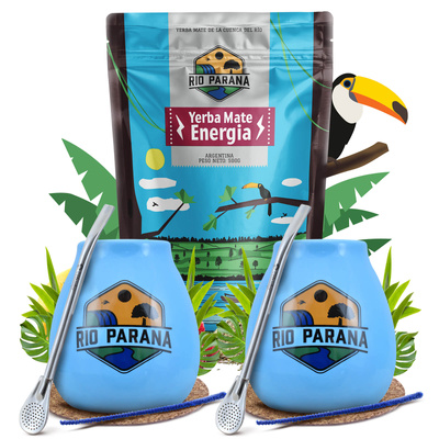 Yerba Mate Rio Parana Starter Set for two 500g