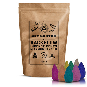 Set: cone incense + incense burner