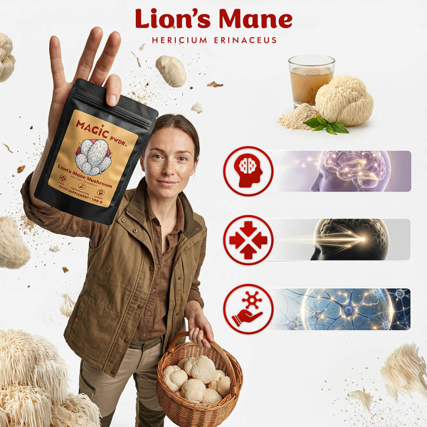 Magic Pwdr – Lion's Mane 100g