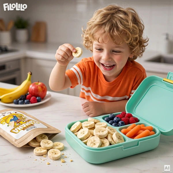 FiloLilo – Freeze-dried banana slices 100g