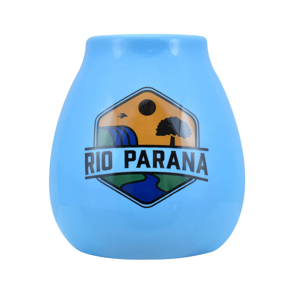 Yerba Mate set Rio Parana Energia 500g Calabash + Bombilla
