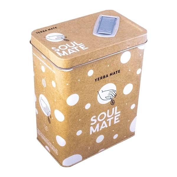 Yerbera – Tin can + Soul Mate Orgánica Menta Limon 0.5kg