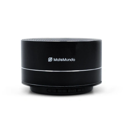 Speaker with MateMundo logo