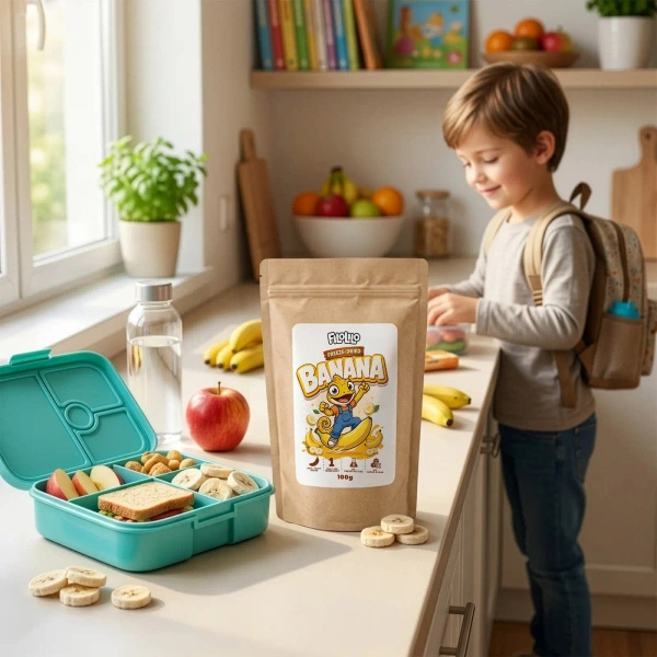 FiloLilo – Freeze-dried banana slices 100g