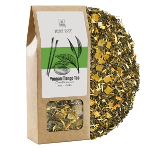 Gift Set of Mary Rose Loose-Leaf Teas 2x50g + Cup with Infuser