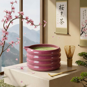 Matchawan – Ceramic Matcha Bowl with Spout – Beri