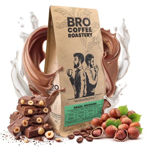 Bro Coffee Roastery – Whole Bean Coffee Brazil Mogiana Premium 1kg