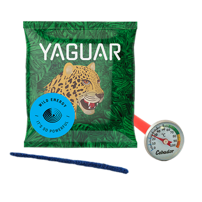 Thermometer + Yerba Mate Sample 50g + Cleaner
