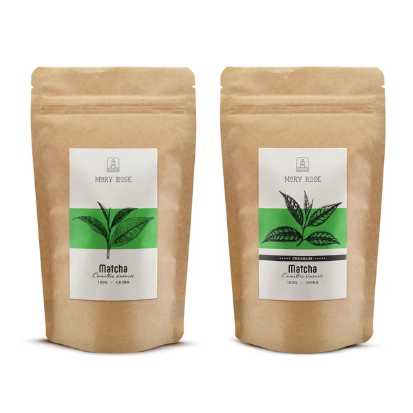 Set of 2 Chinese Matcha Teas: Premium + Culinary