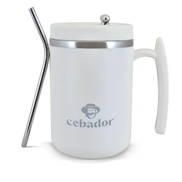 Christmas Gift Set Yerba Mate Verde Mate Game On 400g + Yerbomos and Thermal Mug