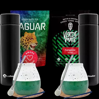 Yerba Mate Set for two + Thermos