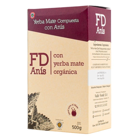 Fede Rico (FD) Anis 0,5 kg 500 g – paraguayan yerba mate tea