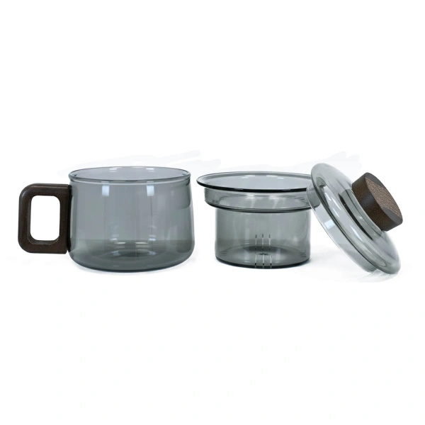 Gift Set of Mary Rose Loose-Leaf Teas 2x50g + Cup with Infuser