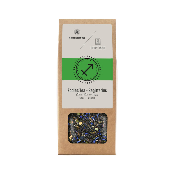 Aromantra x Mary Rose – Zodiac Tea – Sagittarius (black tea) 50g
