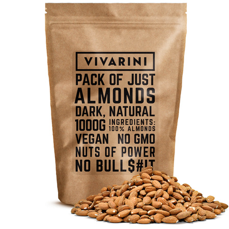 Vivarini - Natural Almonds (dark) 1kg