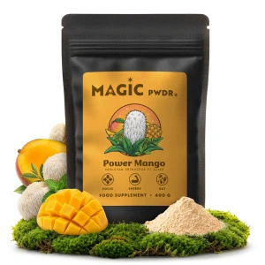 Magic Pwdr – Power Yerba & Mango – Focus & Gut Blend 400g