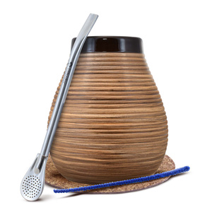 Yerba Mate Starter Set Calabash + Bombilla