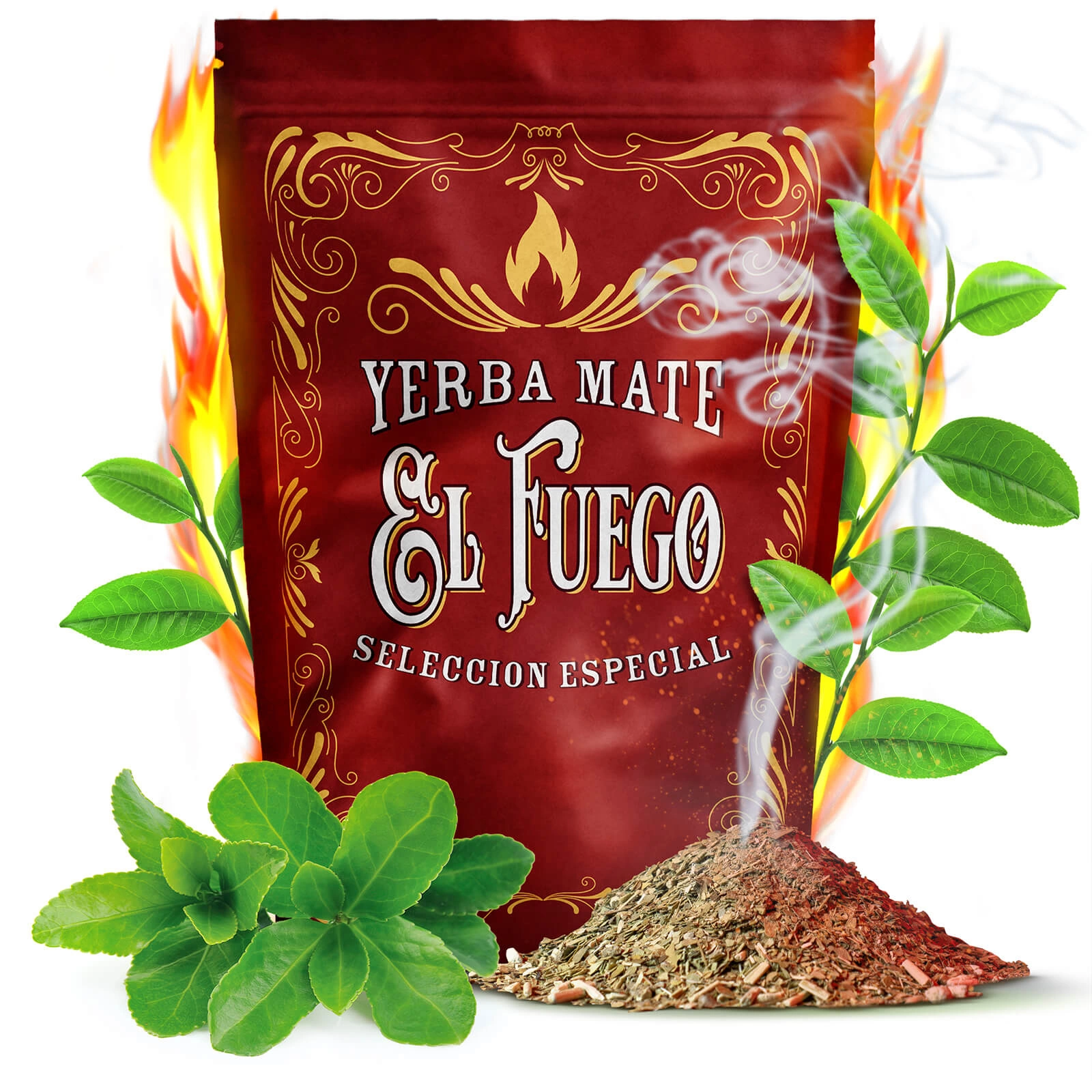 Yerba mate El Fuego Elaborada