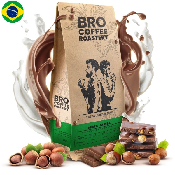 Set of Bro Coffee Roastery Brazil Samba 3x1kg (3kg)