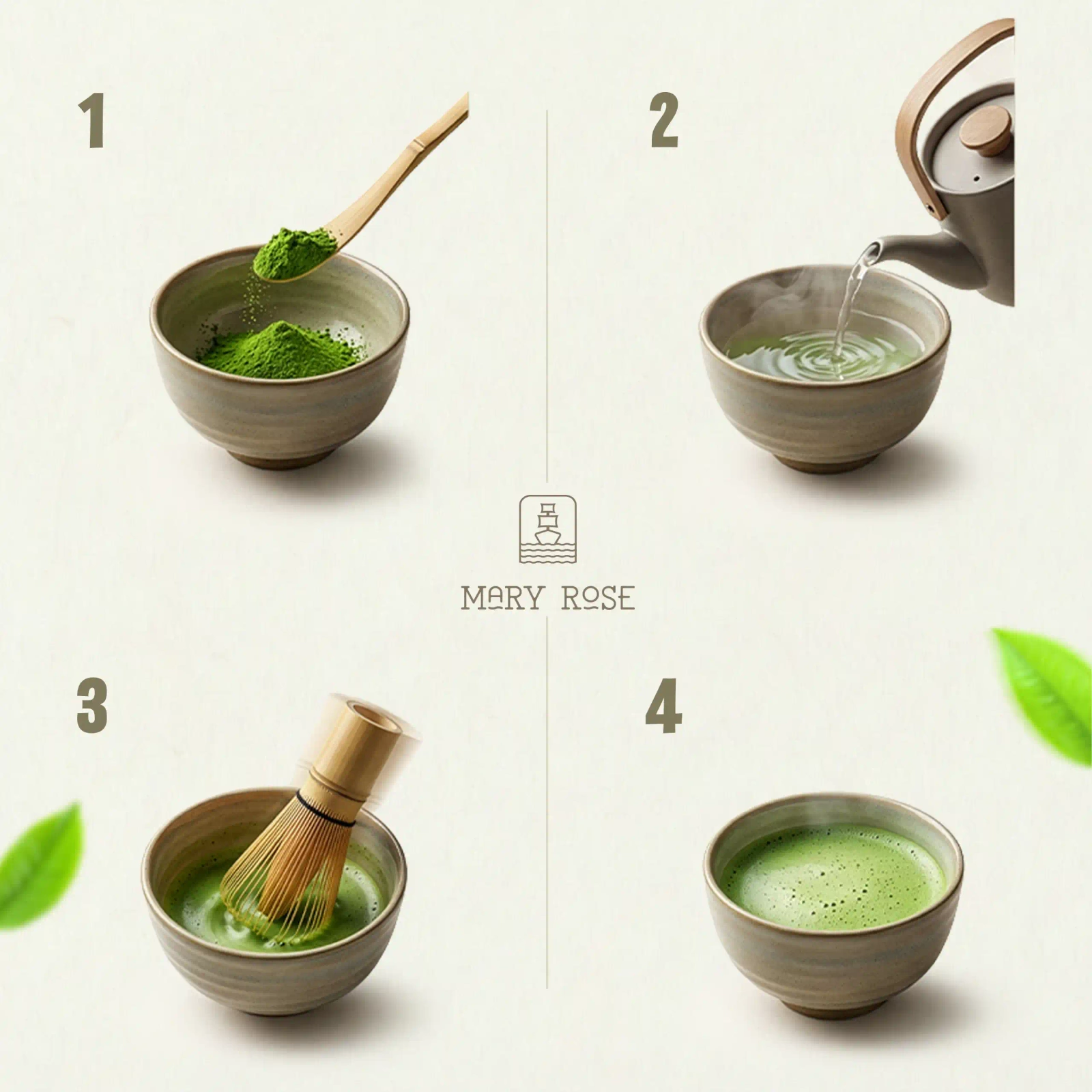 Japanese ceremonial matcha BIO Mary Rose