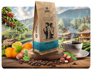 Bro Coffee Roastery - Whole Bean Coffee Brazil Guaxupe Premium 400g