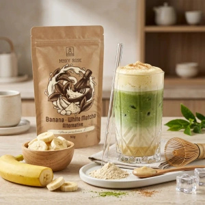 Set for colourful Matcha Latte: Matcha + White Matcha + accessories