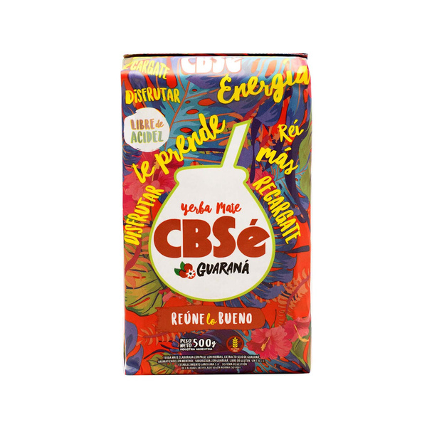 Yerba Mate Set 2 x CBSe Energia Guarana Frutos Tropicales 0.5kg