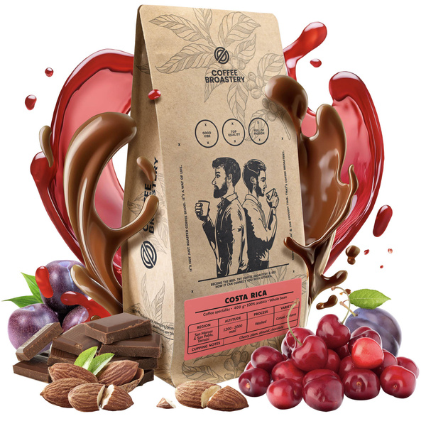 Bro Coffee Roastery - Whole Bean Coffee Costa Rica San Rafael Speciality 400g