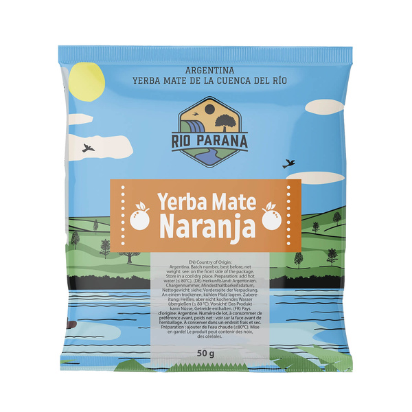 Yerba Mate Rio Parana 7x50g sample set + accessories