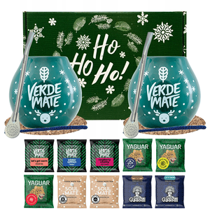 Winter Gift Set Yerba Mate for two 10x50g