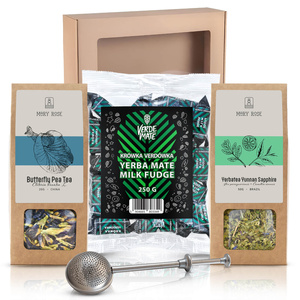 Mary Rose gift set + tea brewer + Fudges with yerba mate