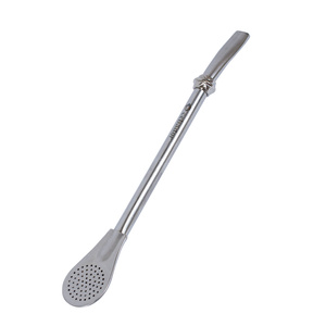 Bombilla LIZA with silver ring