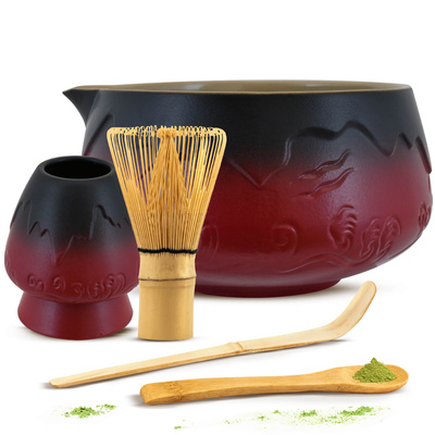 Matcha tea brewing accessories set
