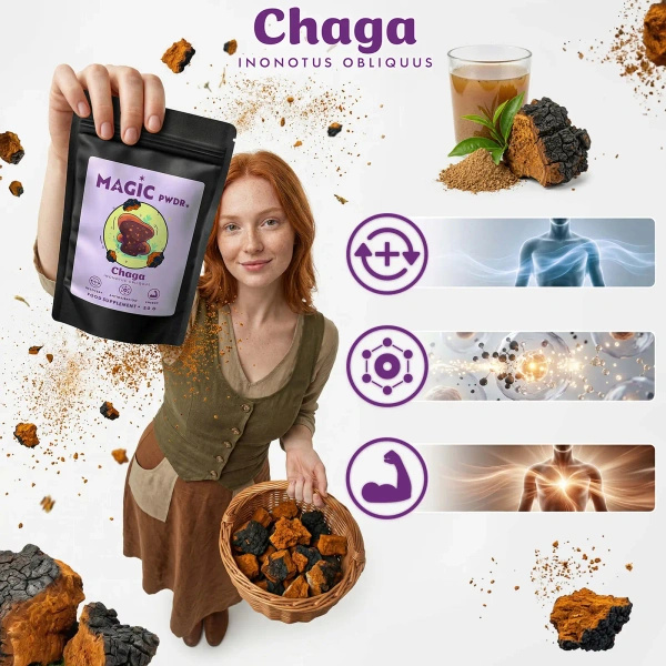 Magic Pwdr – Chaga 50g