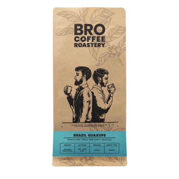 Set of Bro Coffee Roastery Brazil Guaxupe + Brazil Samba 2x1kg (2kg)