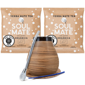 Yerba mate set Bombilla Calabash Mate gourd