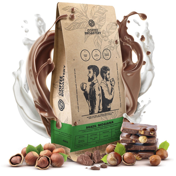 Bro Coffee Roastery Gift Set: 3× Brazilian Coffee + Mug