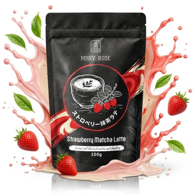 Mary Rose – Strawberry Matcha Latte 100g