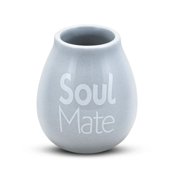 Christmas Gift Set Yerba Mate Soul Mate Frosty Season 500g + Gourd and Bombilla