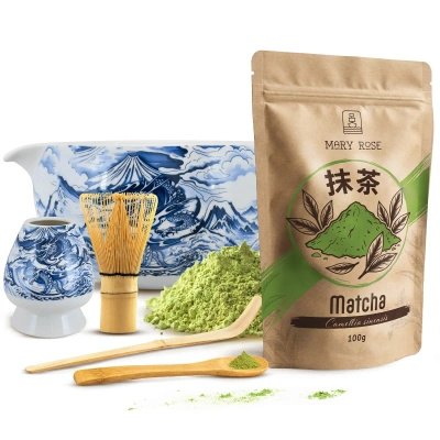 Matcha tea brewing set