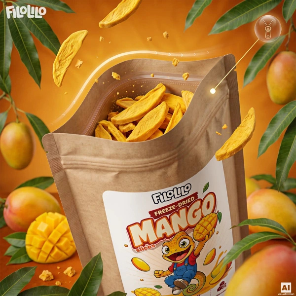 FiloLilo – Freeze-dried mango slices 20g