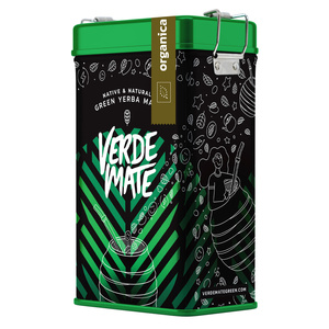 Yerbera – Tin can + Verde Mate Green Organica 0.5kg