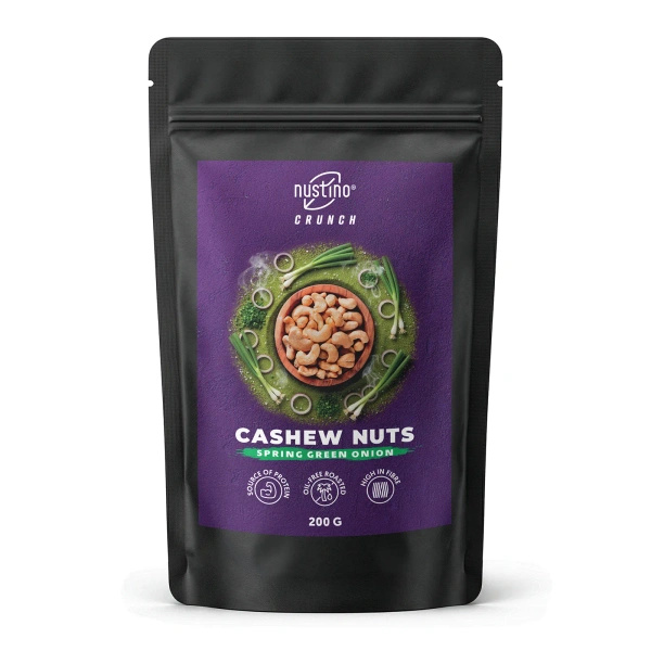 Nustino Crunch – Roasted Cashews – Spring Green Onion 200g