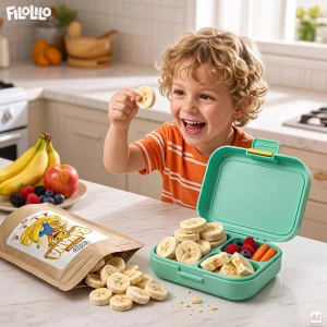 FiloLilo – Freeze-dried banana slices 20g
