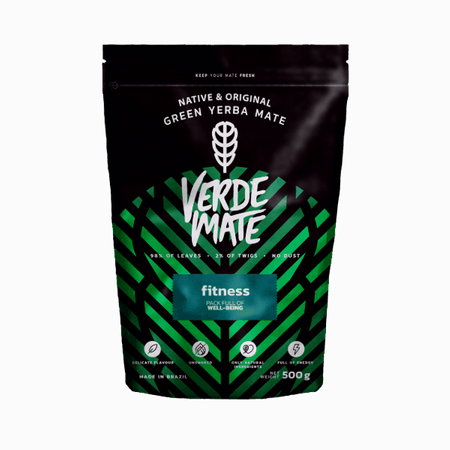 Verde Mate Green Fitness 0,5 kg 500 g – Brazilian yerba mate tea with fruits and herbs